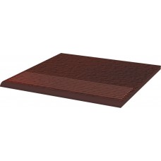 Ступень клинкерная 30x30 Cloud Brown Duro простая